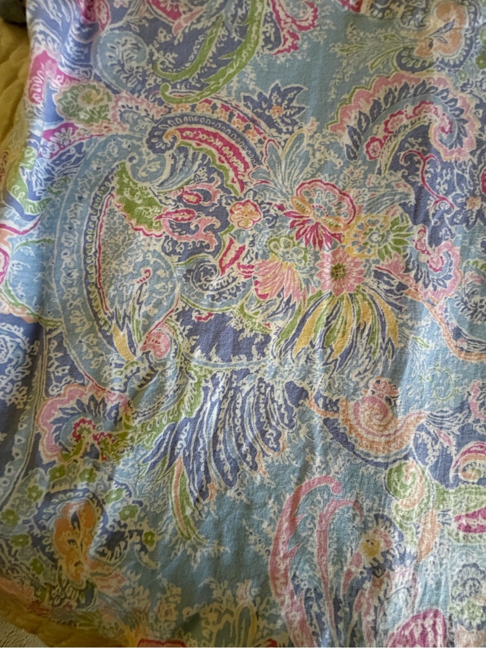 Ralph Lauren Paisley Short-Sleeve Knit Pajama Set - Picture 5 of 9